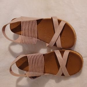 Skechers high tea wedges sandal